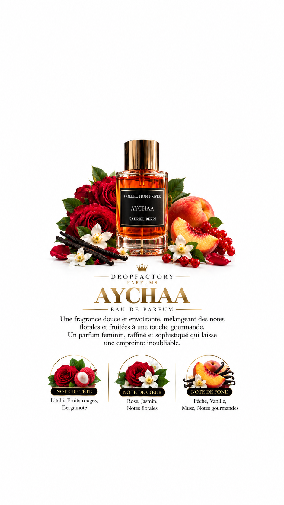 AYCHAA Gabriel Berri – Eau de Parfum Femme |