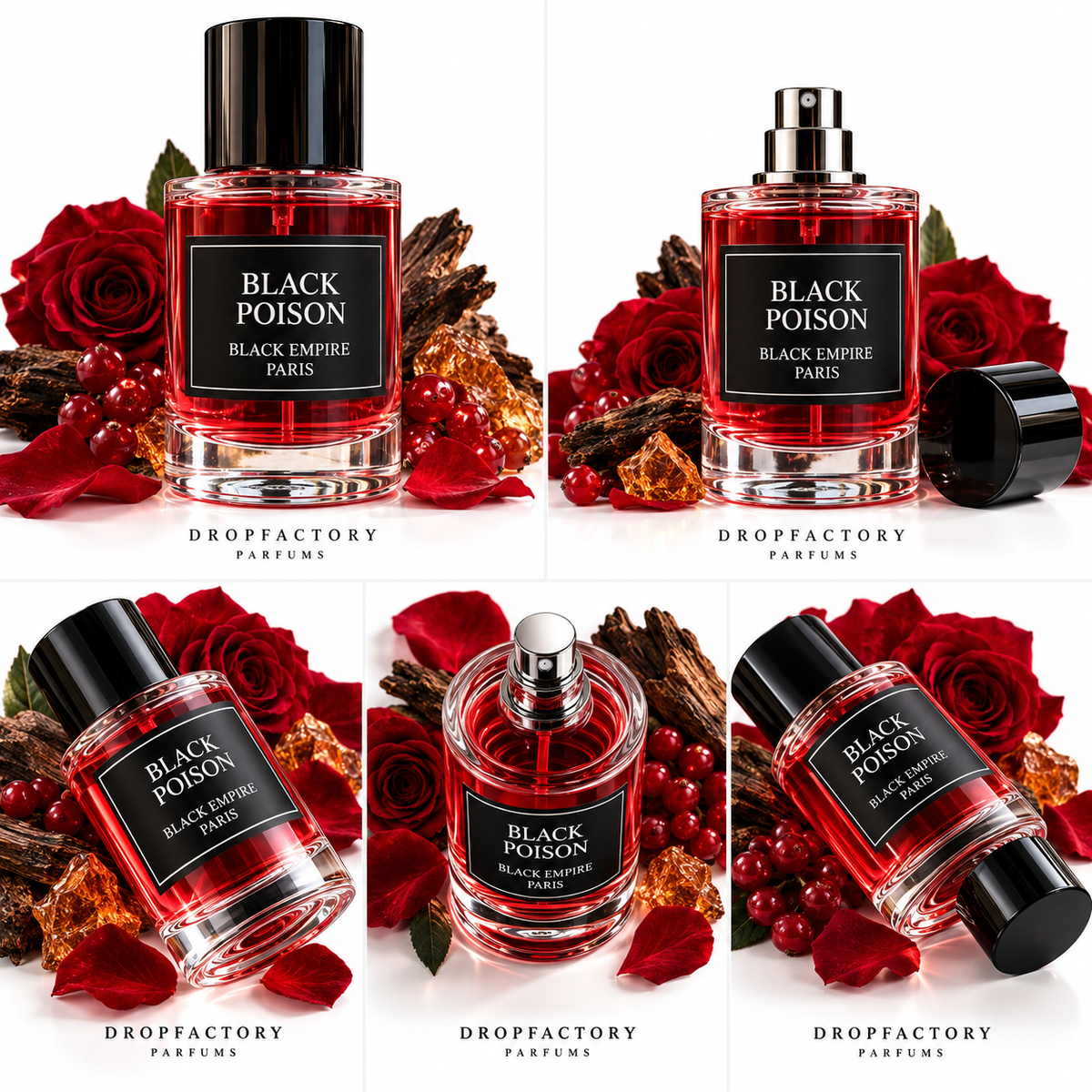 Black Poison – Eau de Parfum Femme - Black Empire Paris 50ml